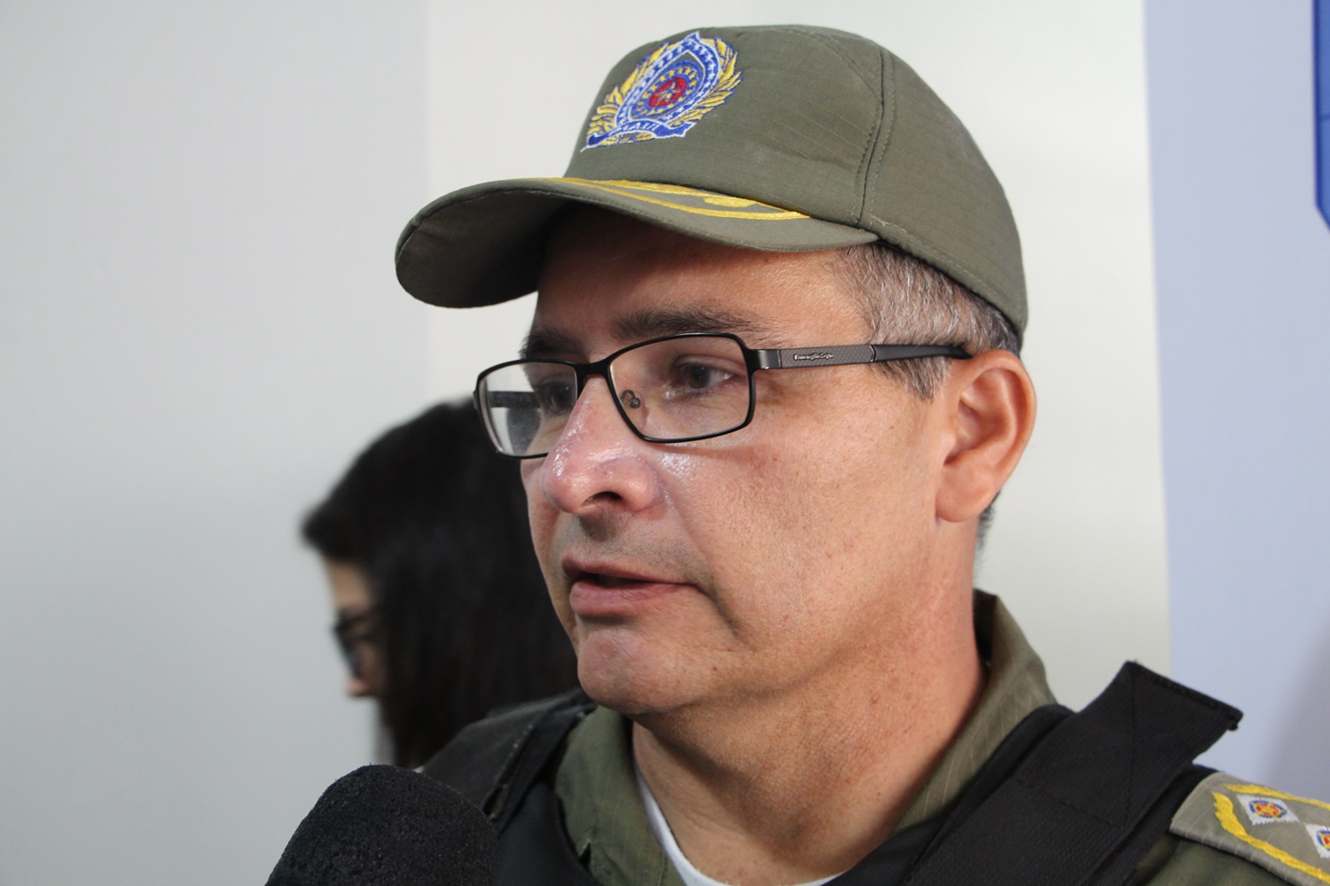Major Gilson Leite, do 9º Batalhão da Polícia Militar
