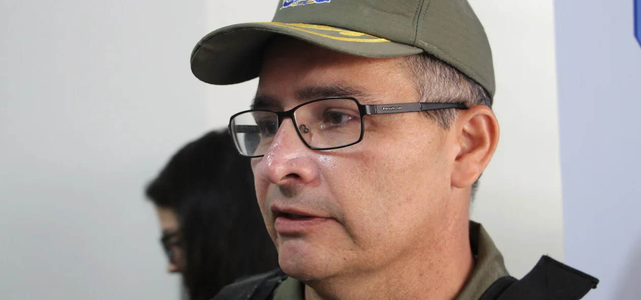 Major Gilson Leite, do 9º Batalhão da Polícia Militar