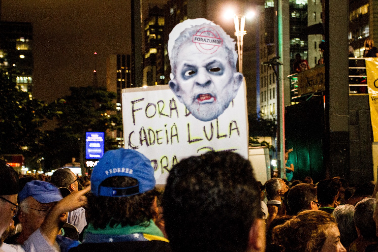 Manifestação contra Lula em São Paulo