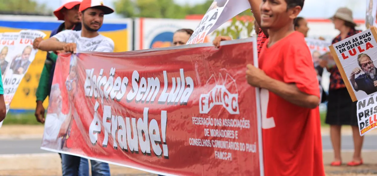 Simpatizantes de Lula