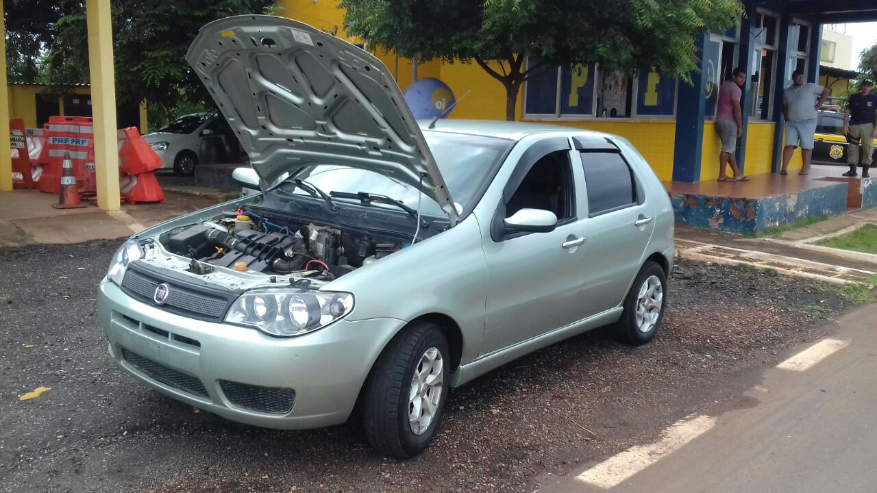 Carro apreendido