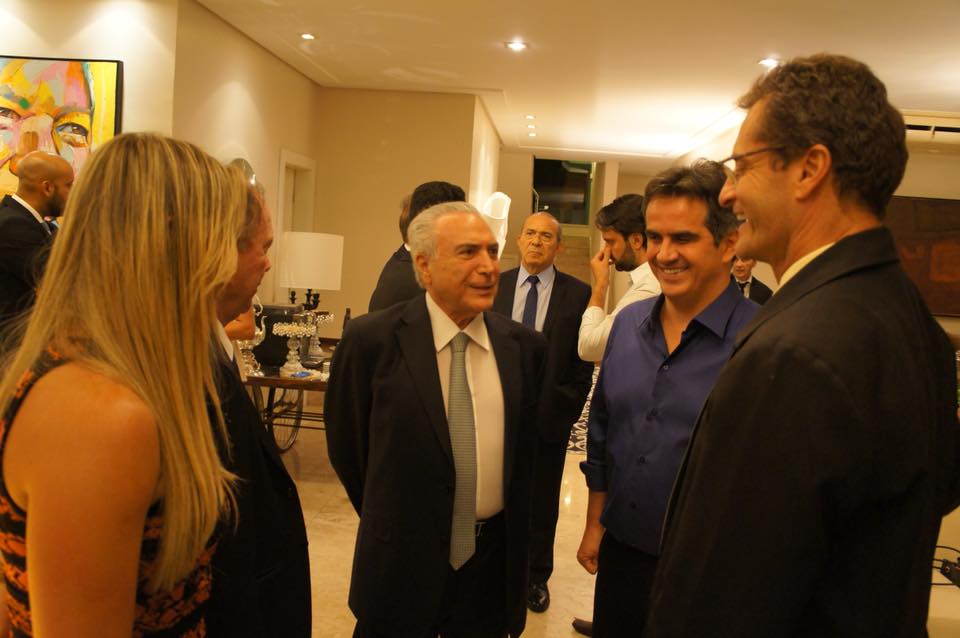 Encontro realizado por Ciro Nogueira, teve a presença de Michel Temer e várias autoridades