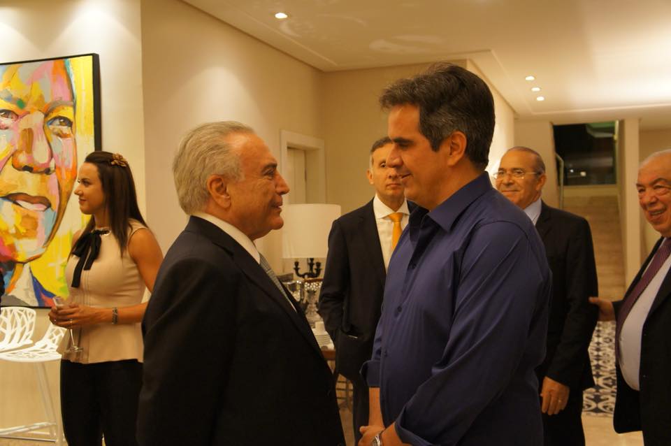 Michel Temer e Ciro Nogueira