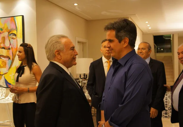 Michel Temer e Ciro Nogueira