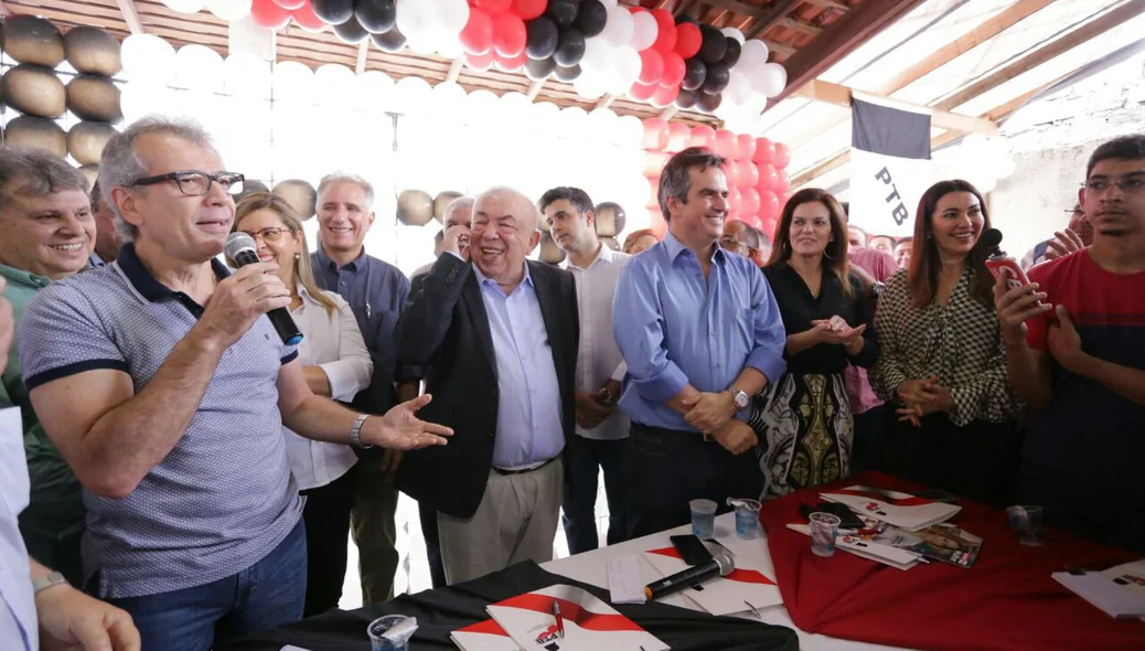 Evento de filiação de João Vicente Claudino