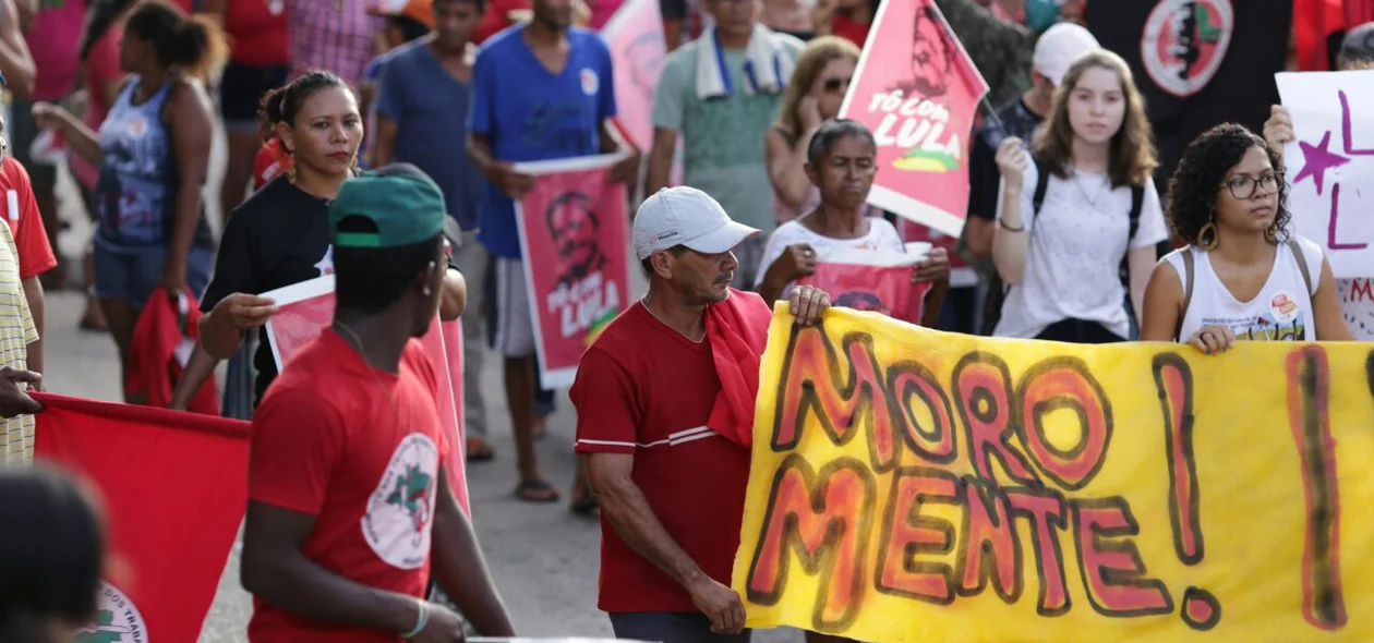 Protesto contra Sérgio Moro