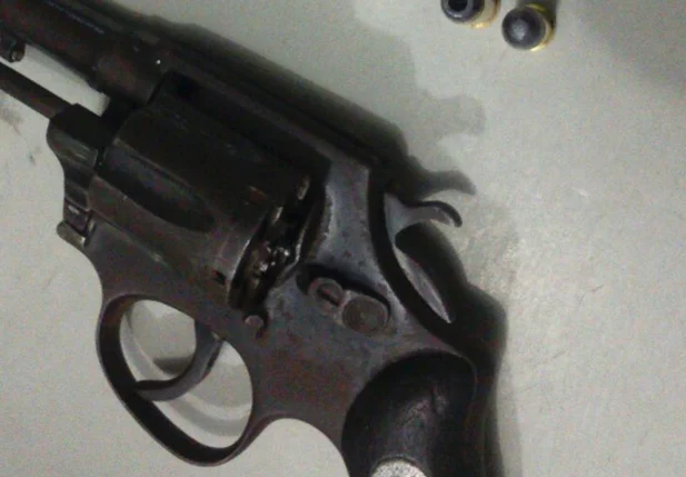 Arma que estava com a dupla