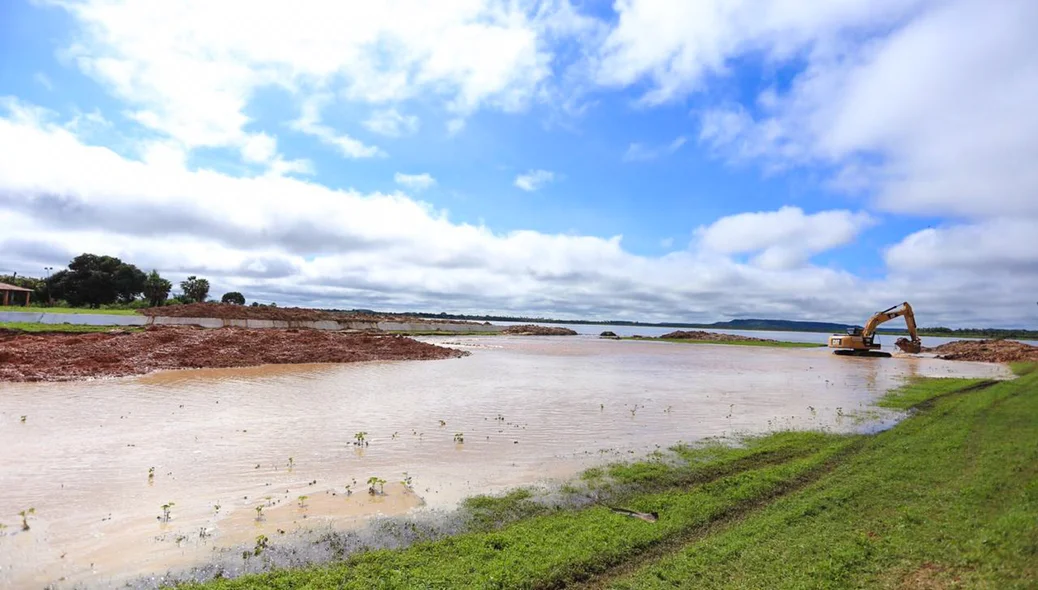 Barragem do Bezerro em José de Freitas 