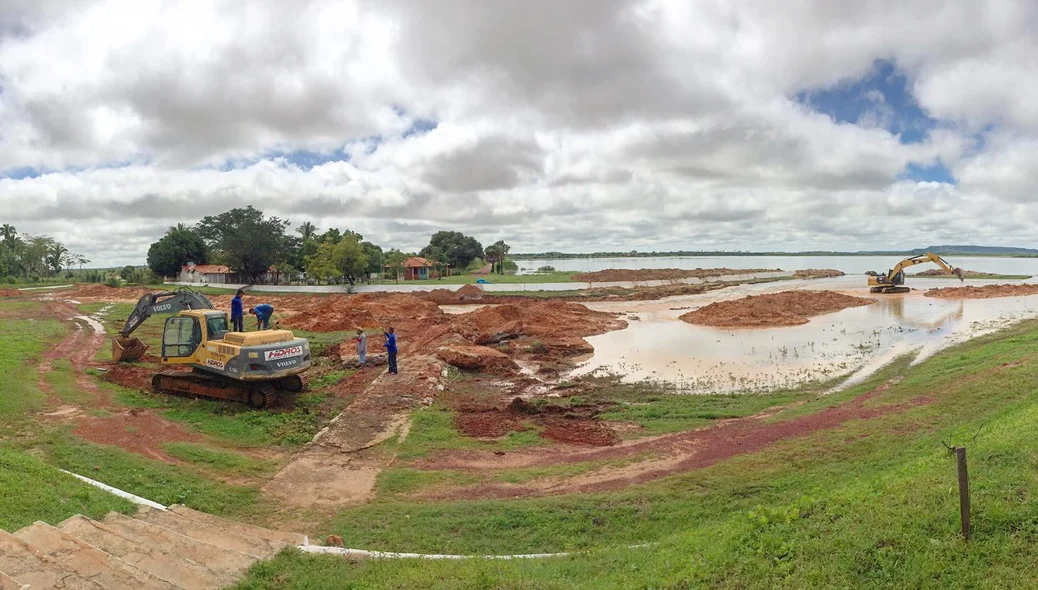 Barragem do Bezerro em José de Freitas