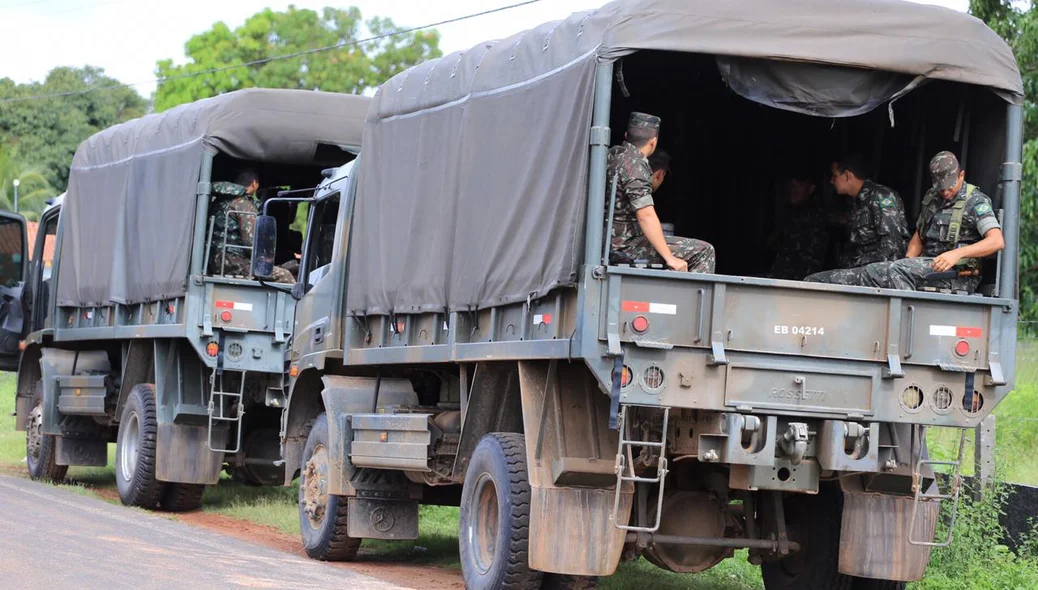 Exército foi acionado