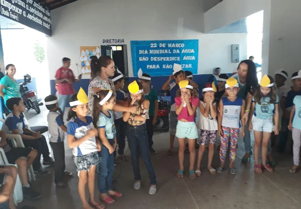 Ação educativa nas escolas de Cocal