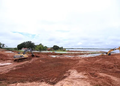 Serviços na Barragem do Bezerro