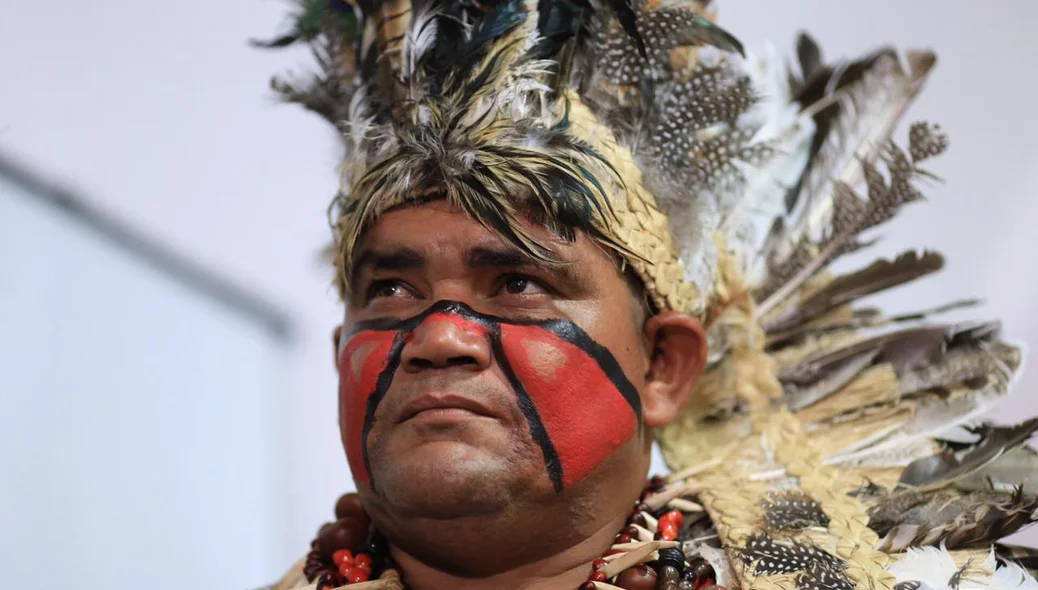 Cacique José Guilherme, do povo indígena Tabajara, de Piripiri