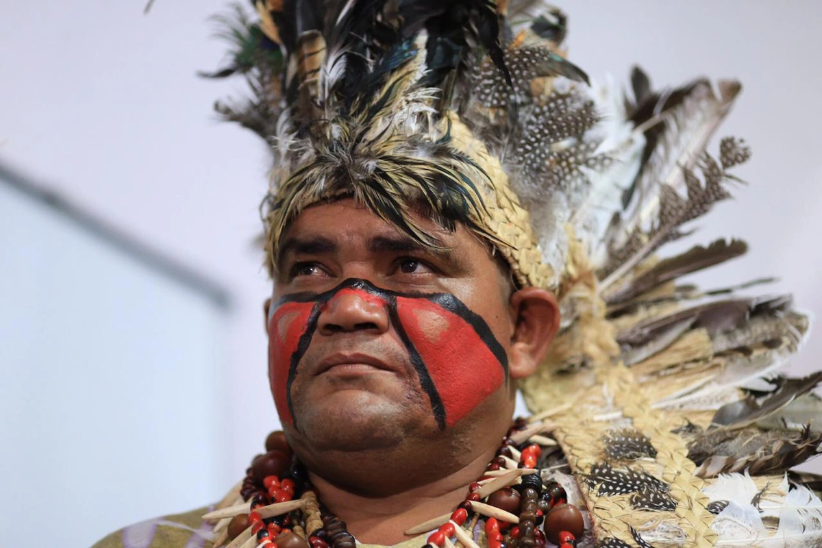 Cacique José Guilherme, do povo indígena Tabajara, de Piripiri
