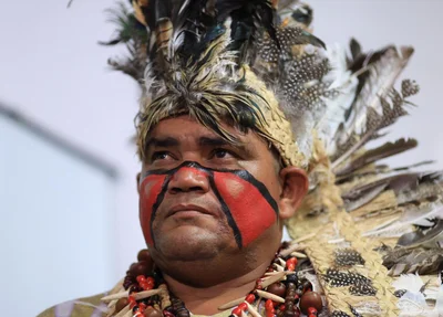 Cacique José Guilherme, do povo indígena Tabajara, de Piripiri