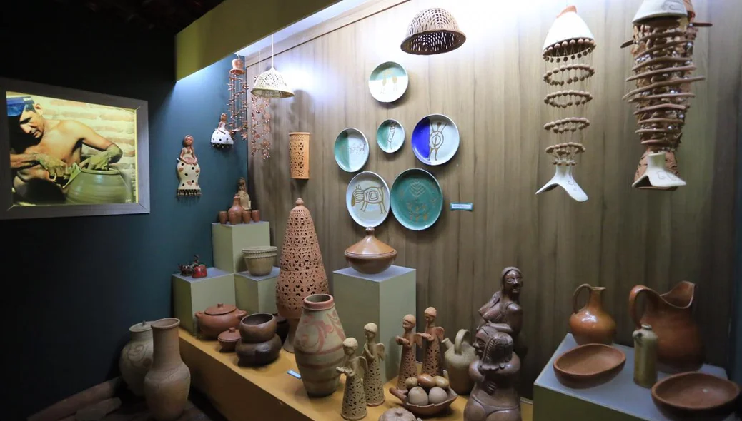 Exposição de arte em Cerâmica