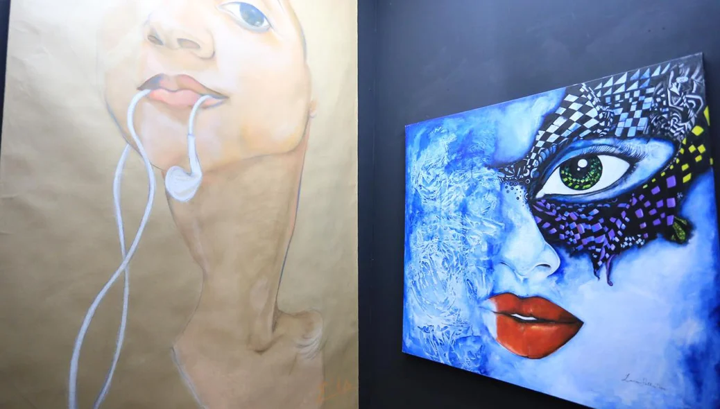 Exposição na abertura da 16ª Semana dos Povos Indígenas