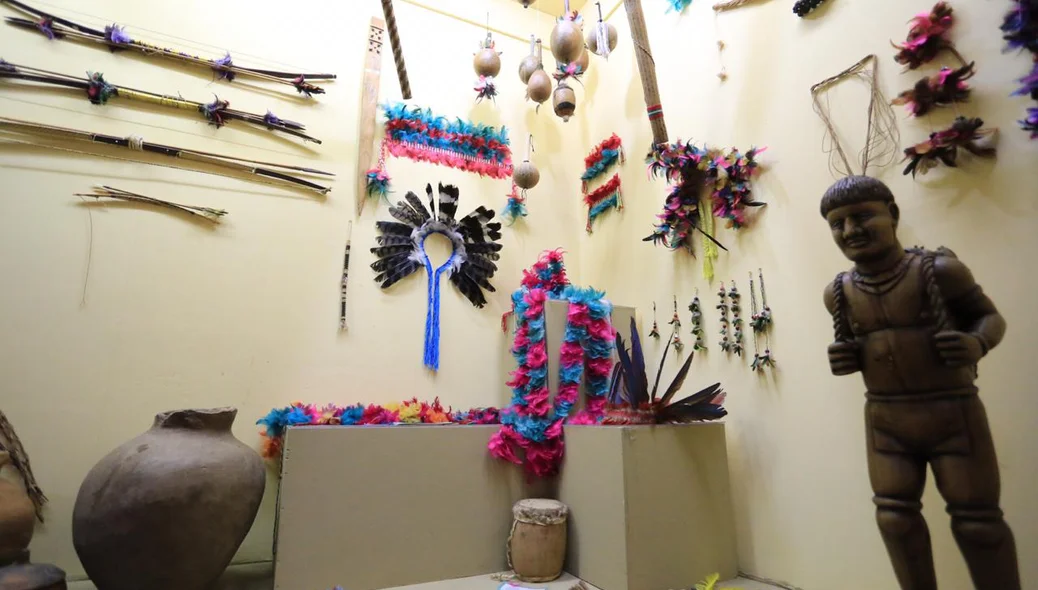 Objetos utilizados pelos índios