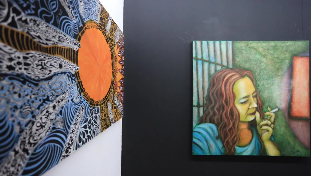 Obras de arte na 16ª Semana dos Povos Indígenas