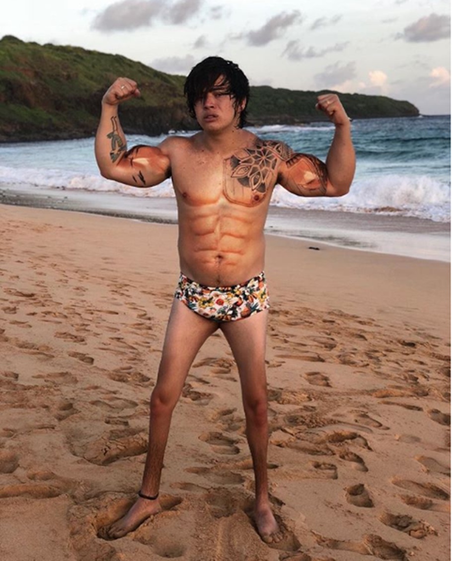 Whindesson Nunes brinca com seu peso no Instagram 