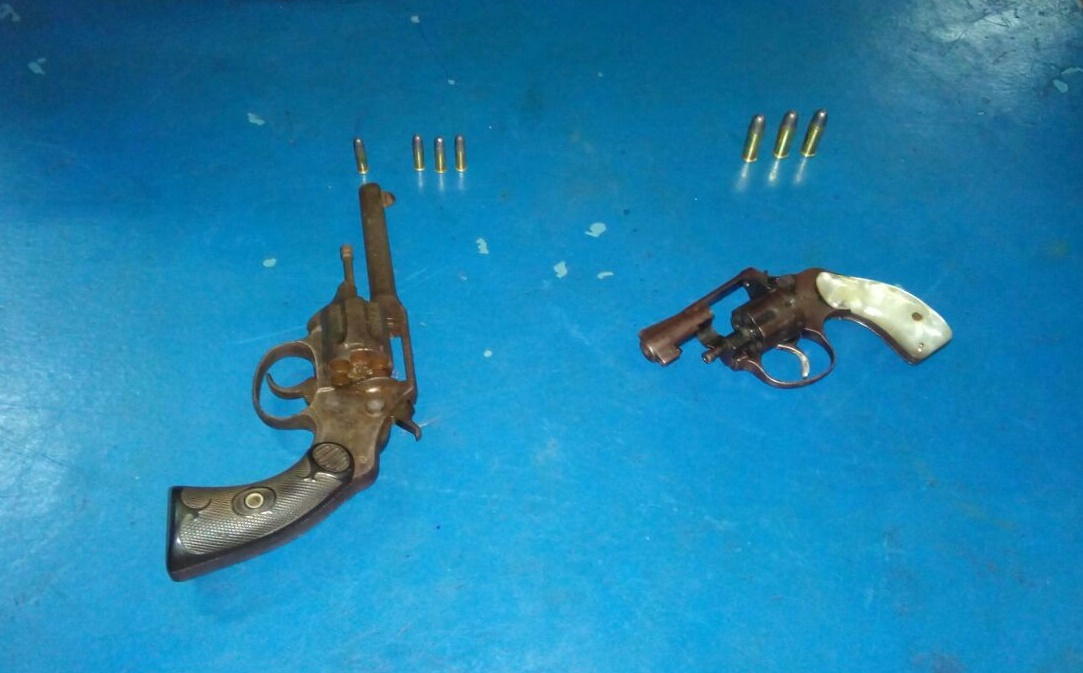 Armas apreendidas em Floriano 