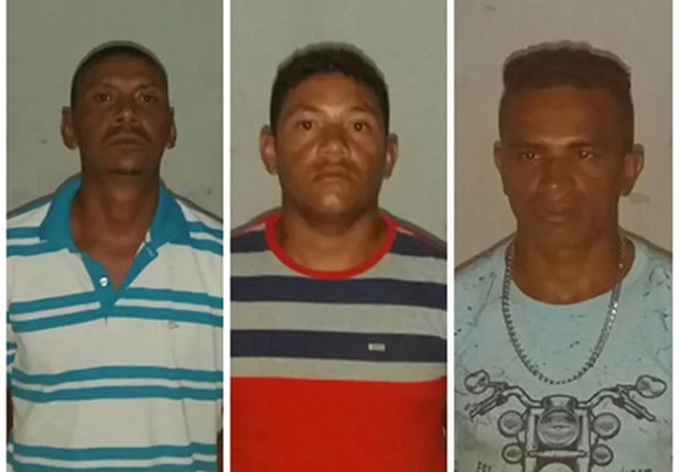 Presos na Operação Santo Antônio