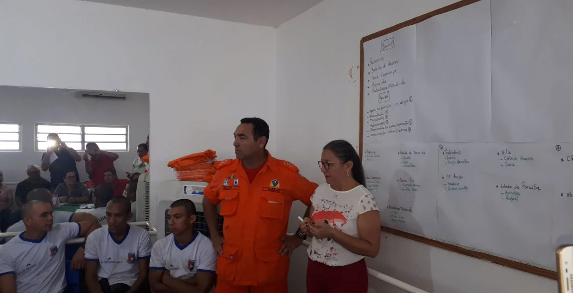 Tenente do corpo de Bombeiros Arnaldo Vasconcelos