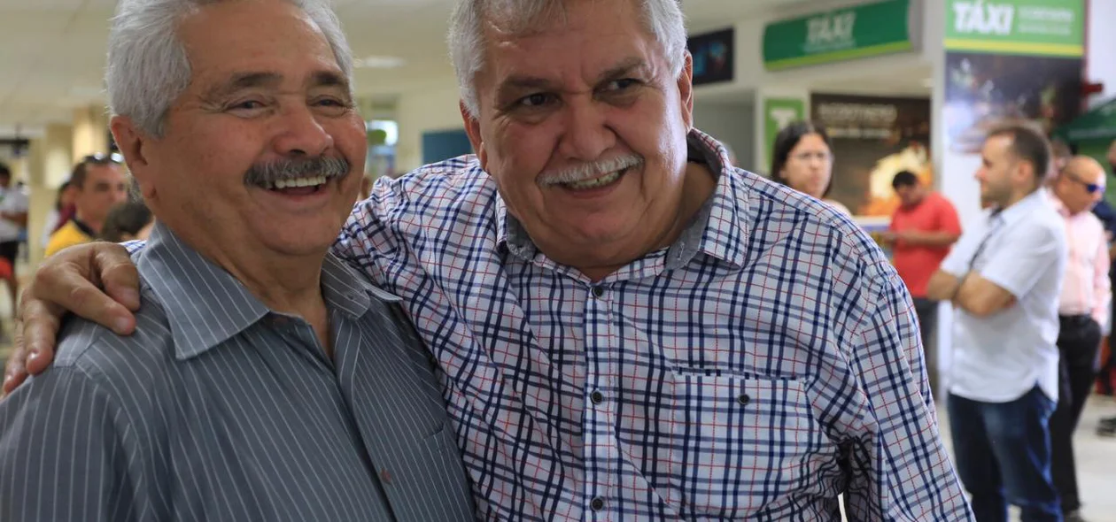 Elmano Férrer e Menandro Pedro 
