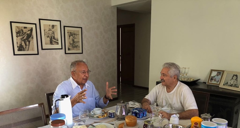Encontro de Dr. Pessoa e Elmano Férrer