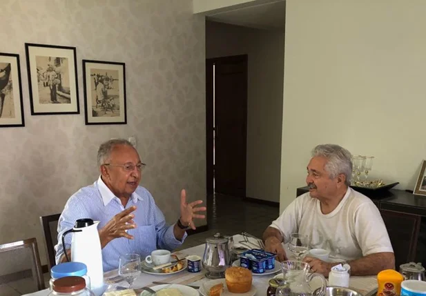 Encontro de Dr. Pessoa e Elmano Férrer