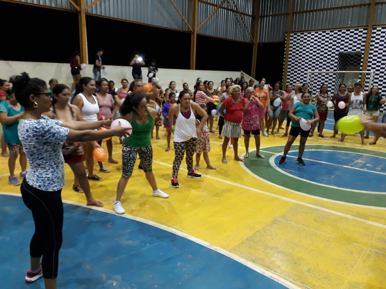 Aula inaugural do projeto Santo Hilário em Ação