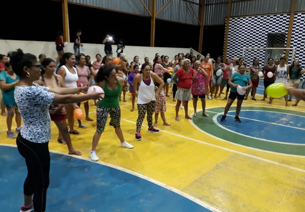 Aula inaugural do projeto Santo Hilário em Ação