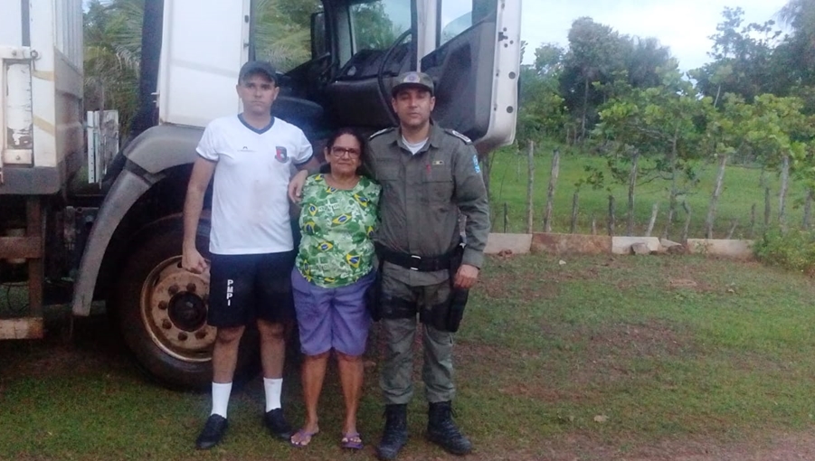 Família ficou ilhada em Cabeceiras do Piauí