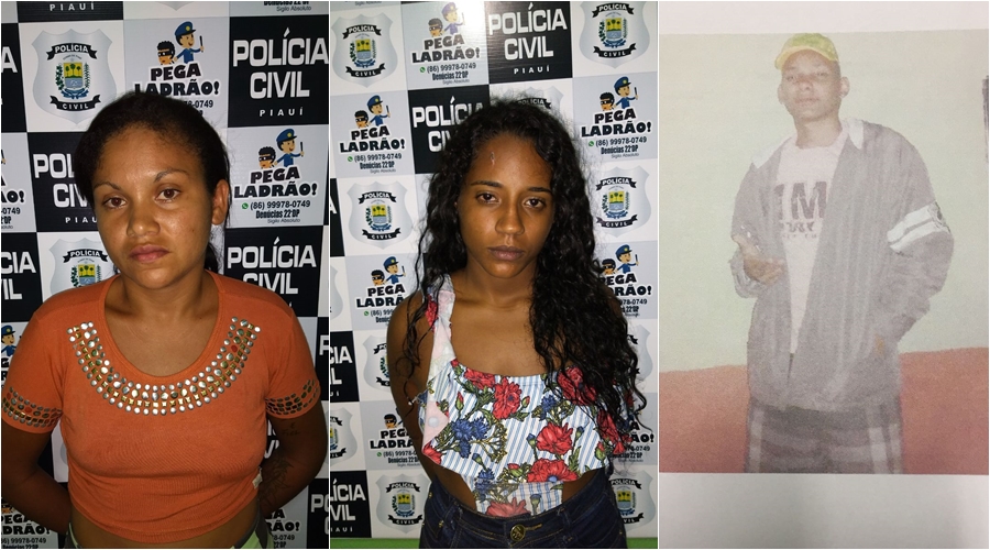 Roberta Martins e Pâmela Beatriz foram presas. Ítalo não foi localizado