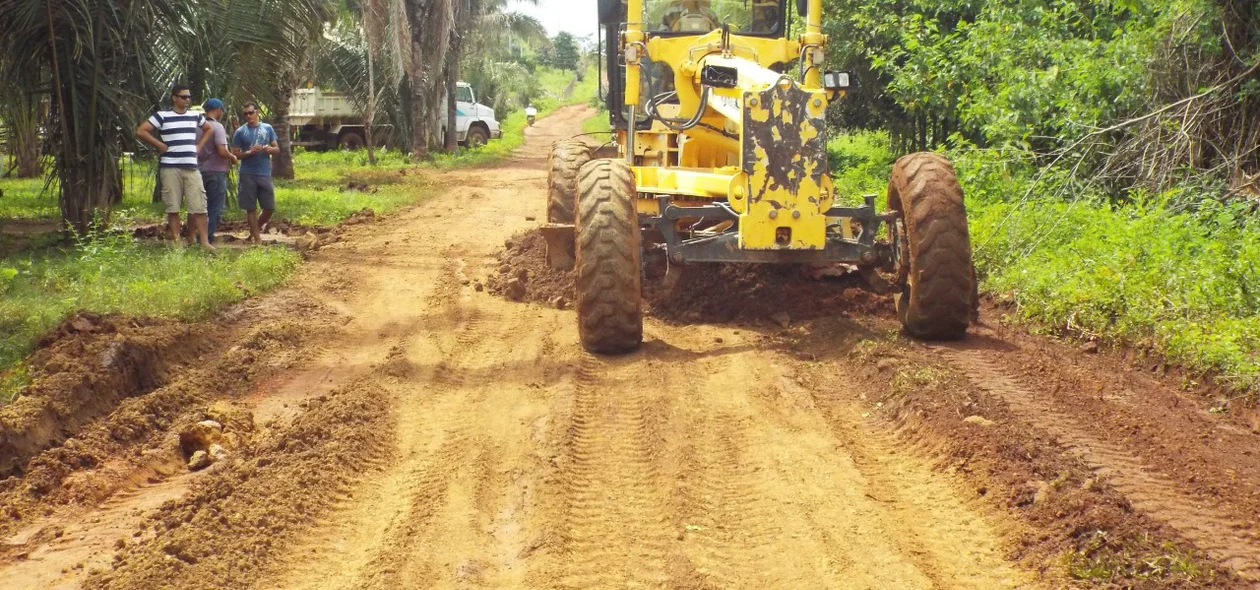 As obras de recuperação tiveram inicio nesta manhã  