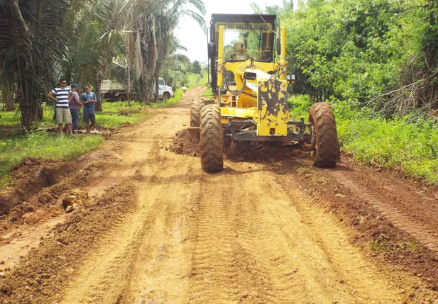 As obras de recuperação tiveram inicio nesta manhã  