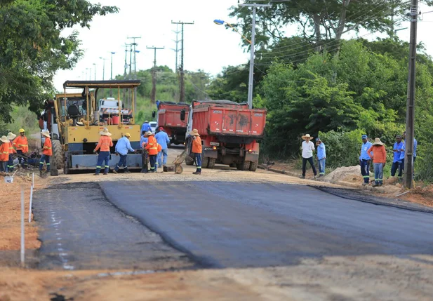 Trecho da BR 343 que desmoronou é liberado após obras