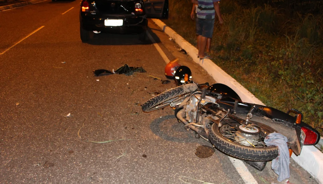 Acidente ocorreu na Avenida dos Ipês em Teresina