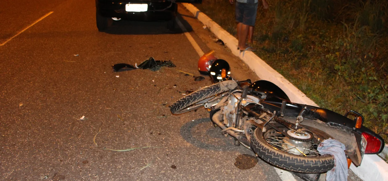 Acidente ocorreu na Avenida dos Ipês em Teresina