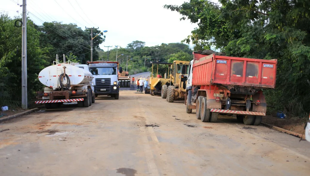 DNIT realizou a obra de recuperação da BR 343 em Teresina