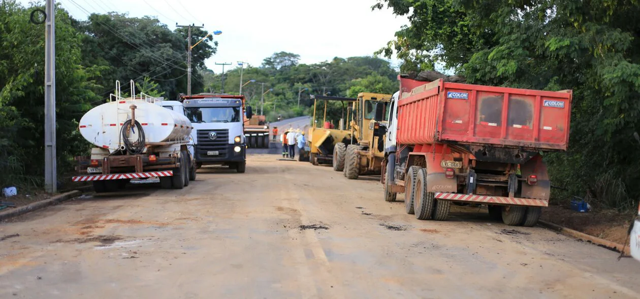 DNIT realizou a obra de recuperação da BR 343 em Teresina