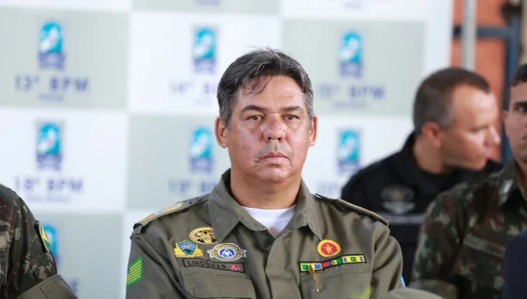 Comandante Geral da Polícia Militar do Piauí, coronel Lindomar Castilho