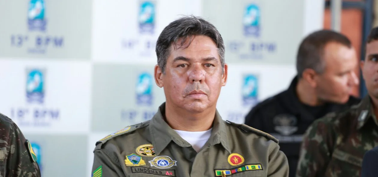 Comandante Geral da Polícia Militar do Piauí, coronel Lindomar Castilho