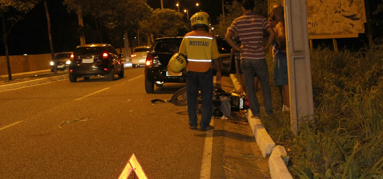 Motorista afirma que o local do acidente estava sinalizado