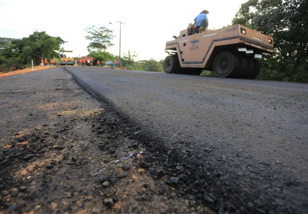 Novo afasto no trecho da BR 343