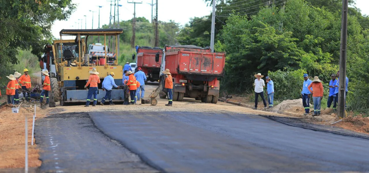 Trabalho que foi realizado pelo DNIT na BR 343