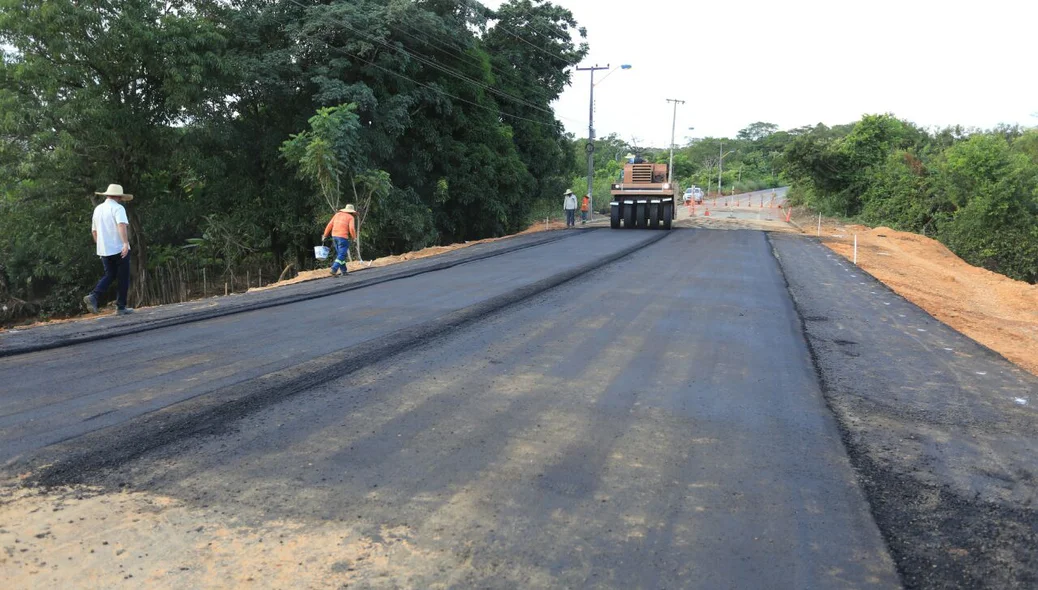 Trecho da BR 343 passou por obras antes de ser liberado