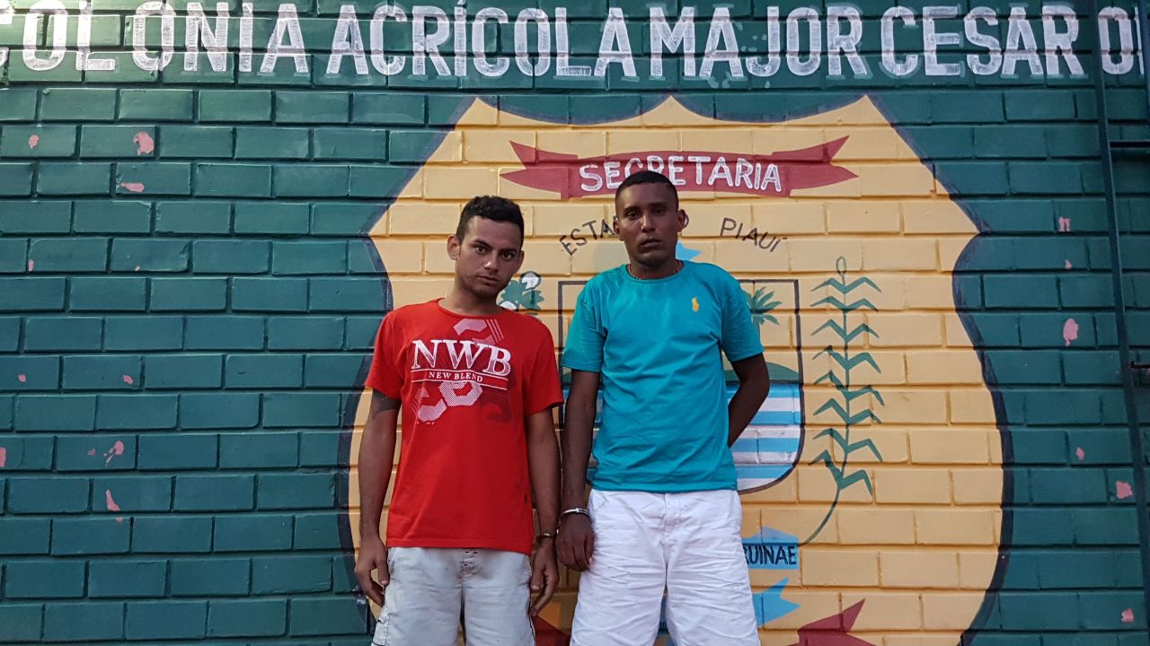 Reconduzidos a Colônia Agrícola Major César