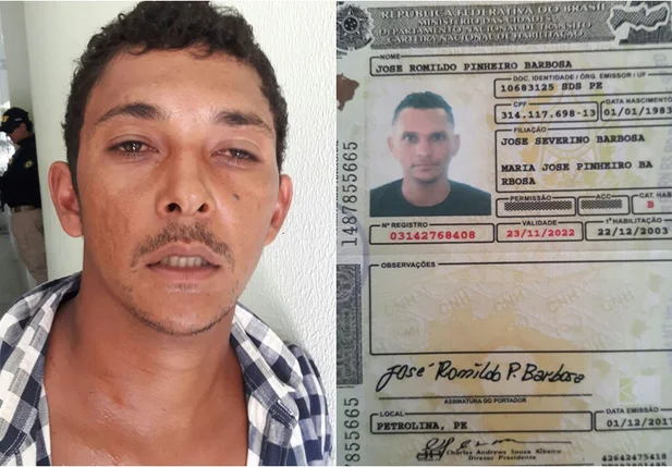 Claudenor Morais de Lima e José Romildo Pinheiro Barbosa