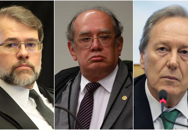 Dias Toffoli, Gilmar Mendes e Ricardo Lewandowski
